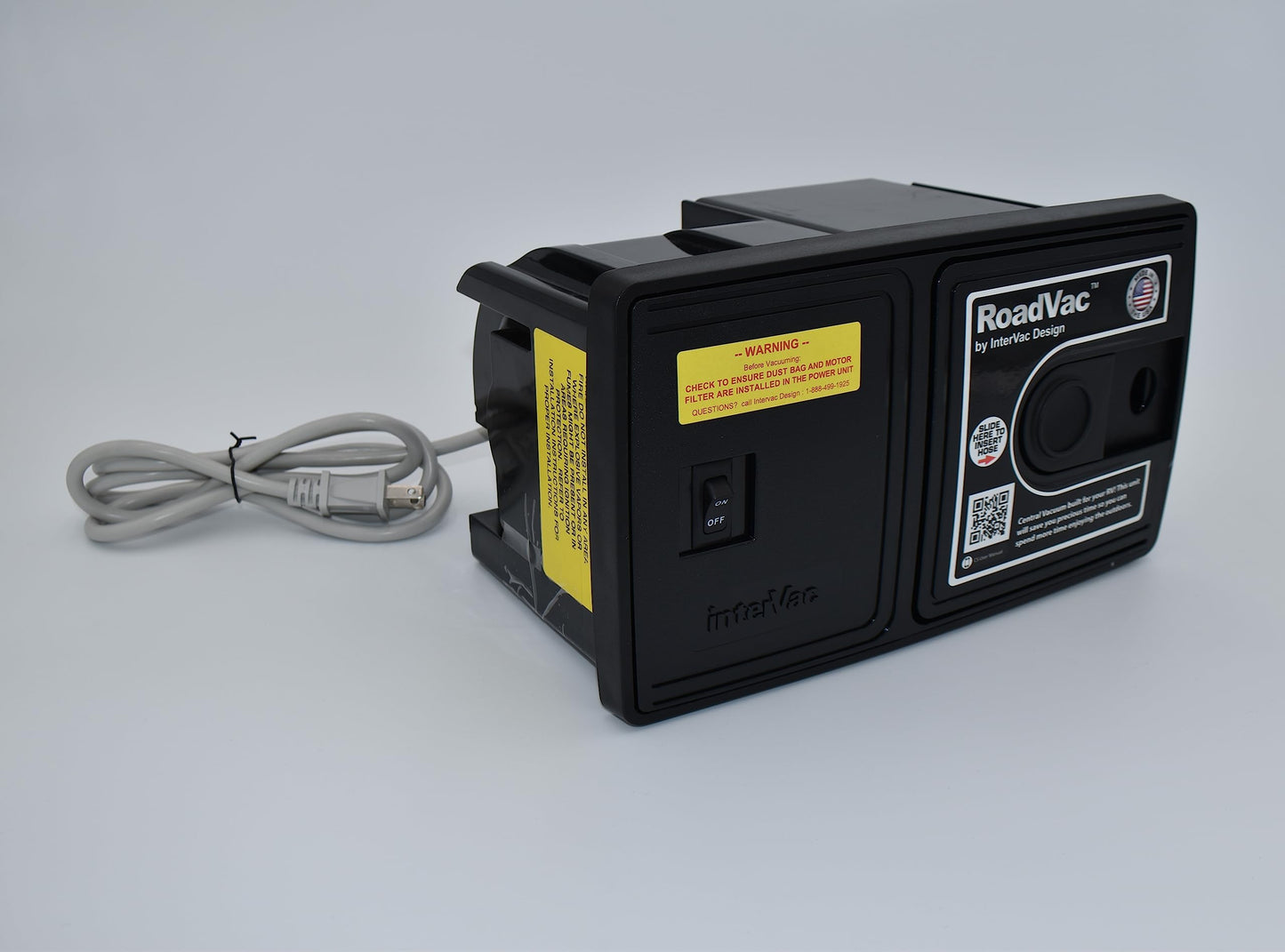 RoadVac CS-8-Cord 120v and Kit | Central Vacuum